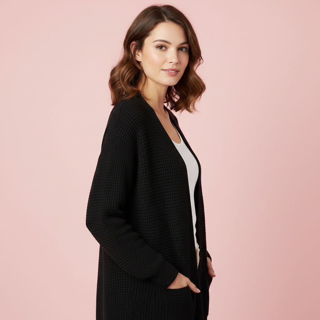 Elegant Women's Cardigan Sweater | Versatile Layering Piece