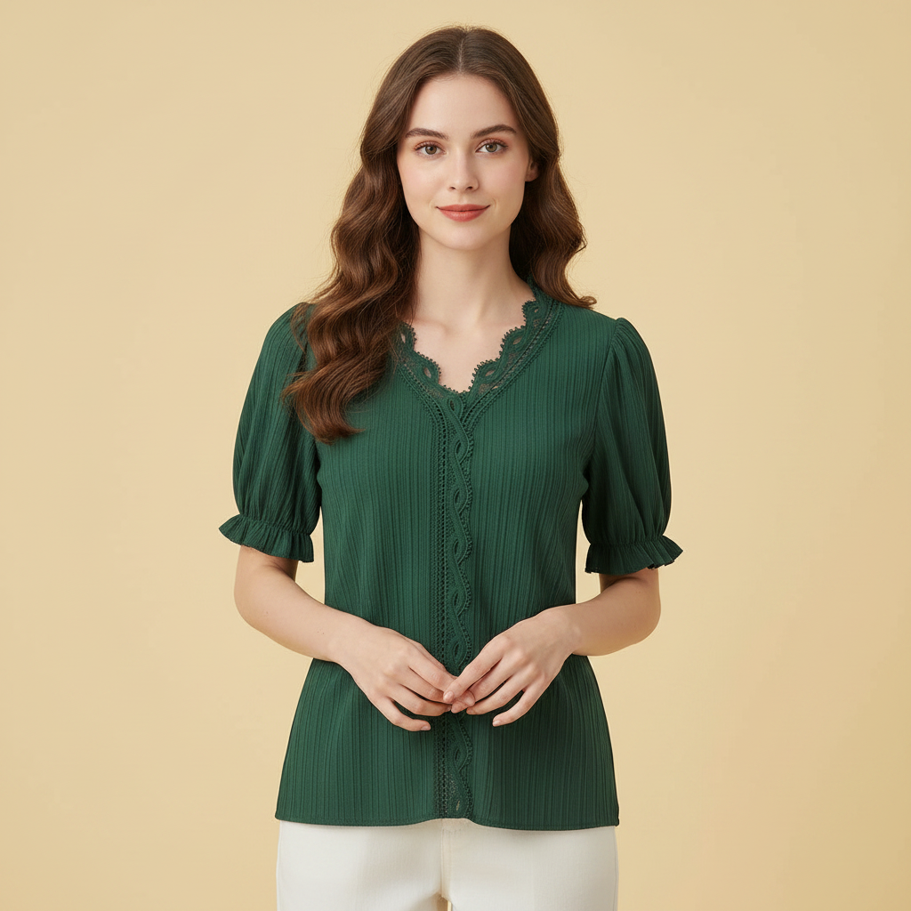 Astrid | Elegant Summer Blouse for Women