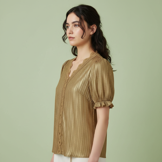 Astrid | Elegant Summer Blouse for Women