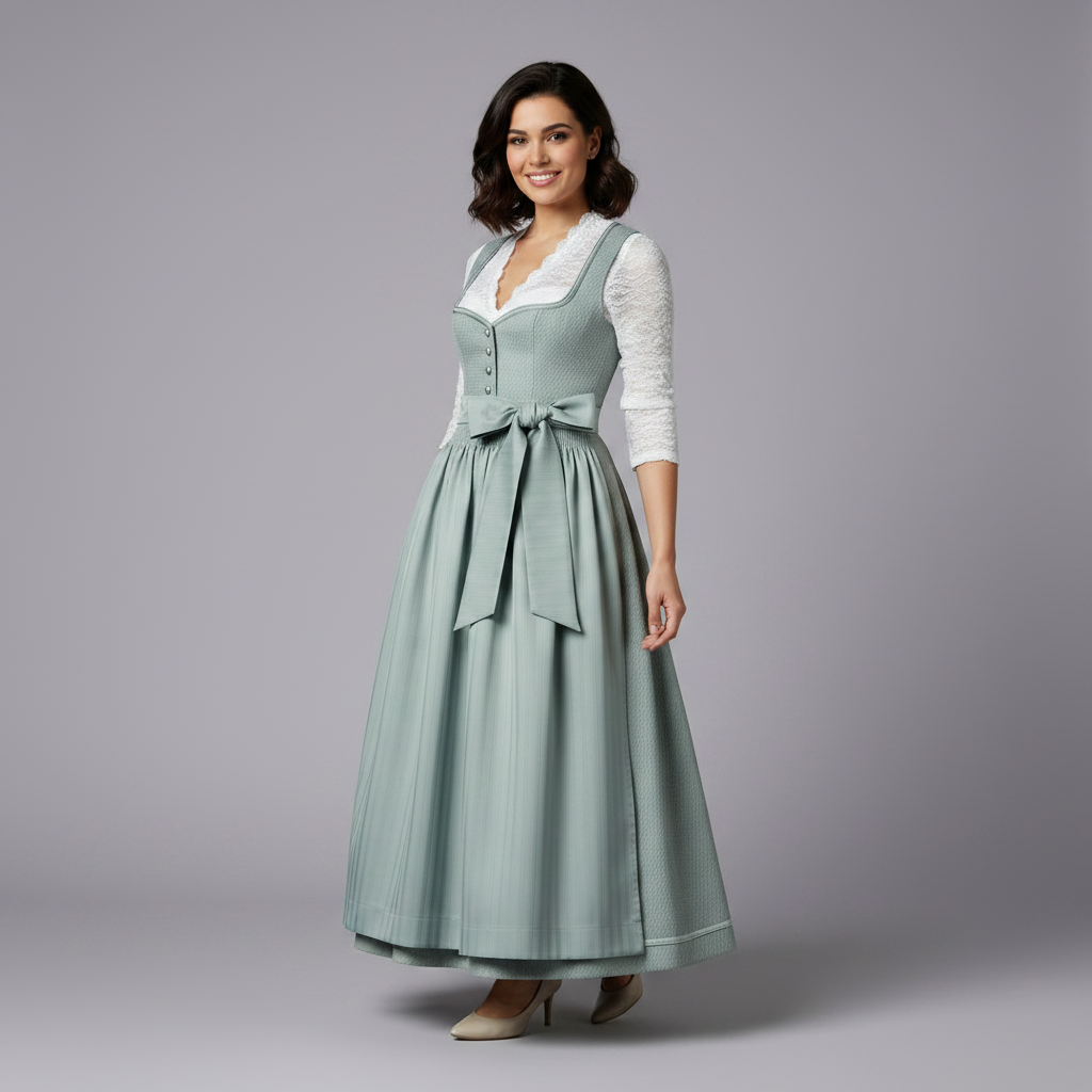 Elegant Dirndl Dress | Women's Oktoberfest Costume