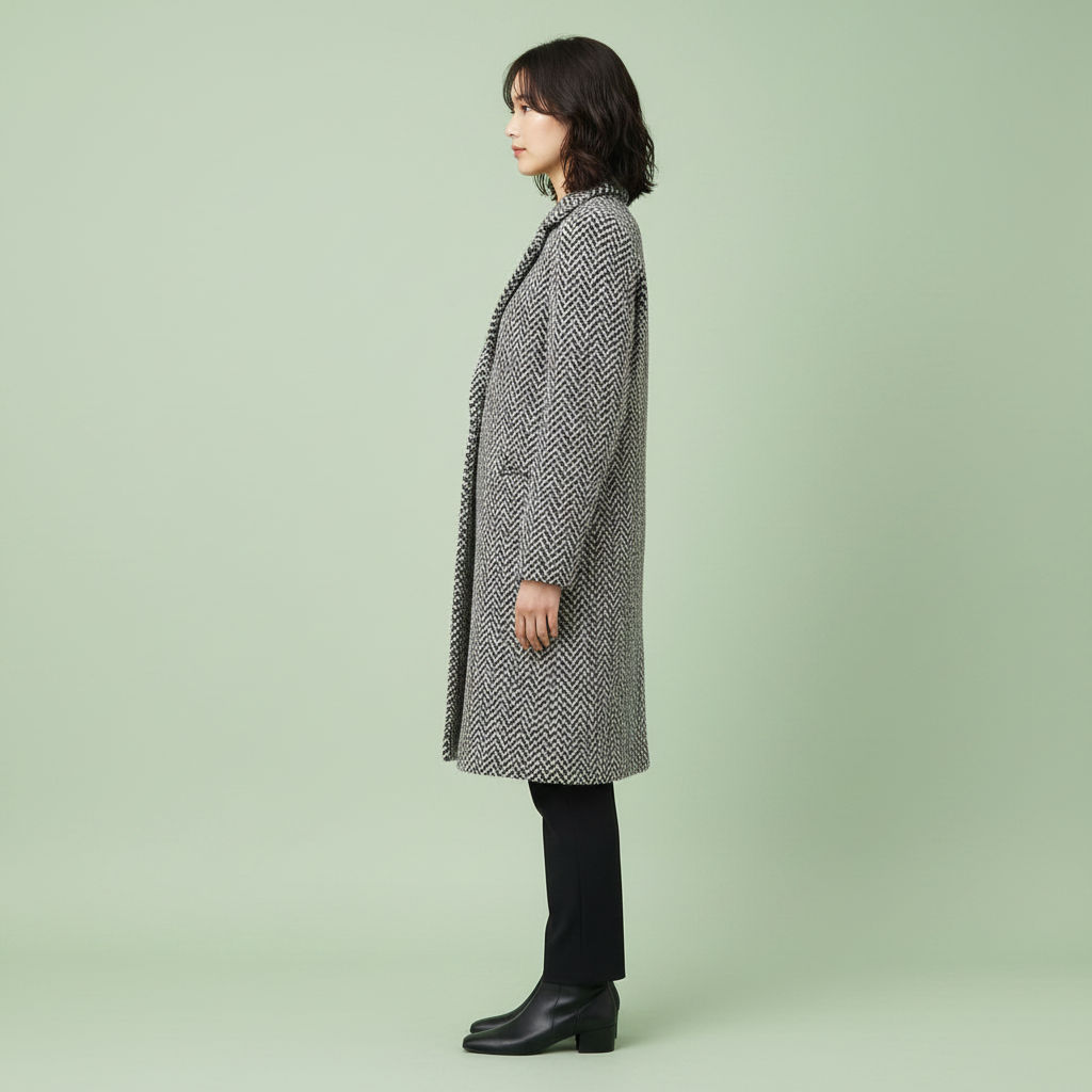 Elegant Wool Coat | Women's Long Winter Coat
