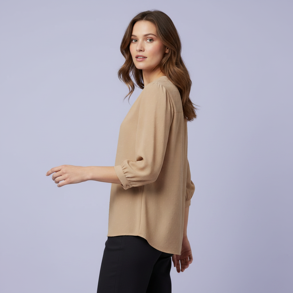 Silk Blouse for Women | Stylish Patchwork Summer Top