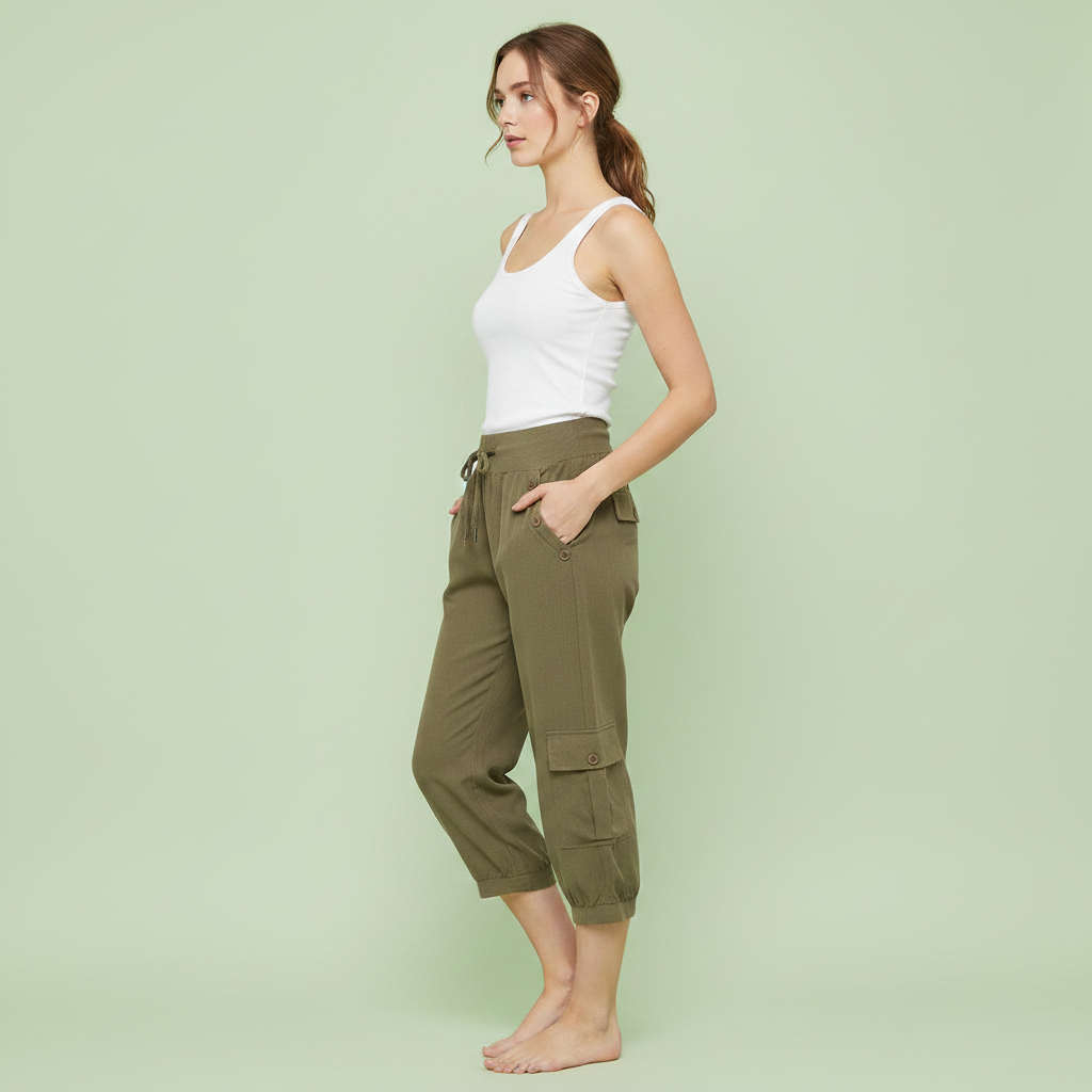 Jana Casual Trousers | Women's Trousers with Pockets