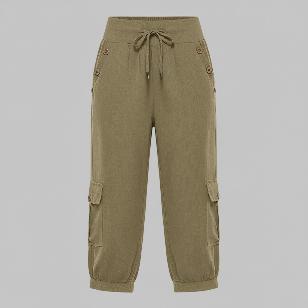 Jana Casual Trousers | Women's Trousers with Pockets